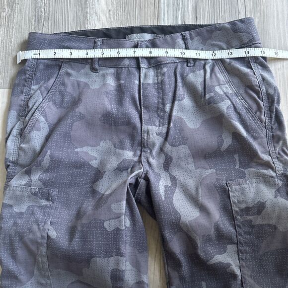 Prana Camo Cargo Nylon Joggers With Pockets Size 4 - Picture 2 of 8